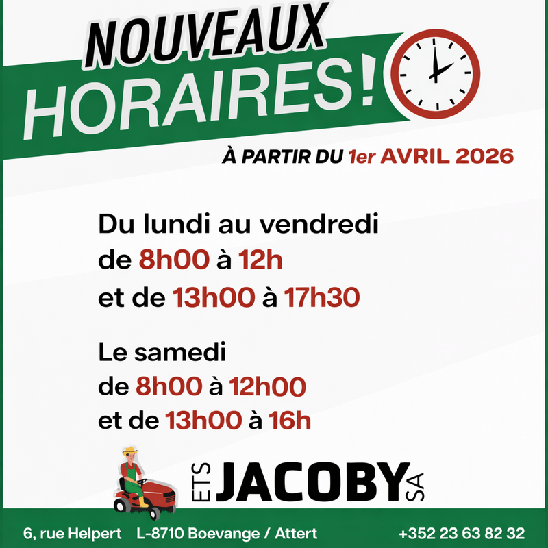 Horaires